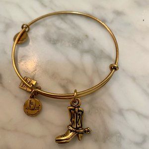 Alex and Ani Cowboy Boot Bracelet
